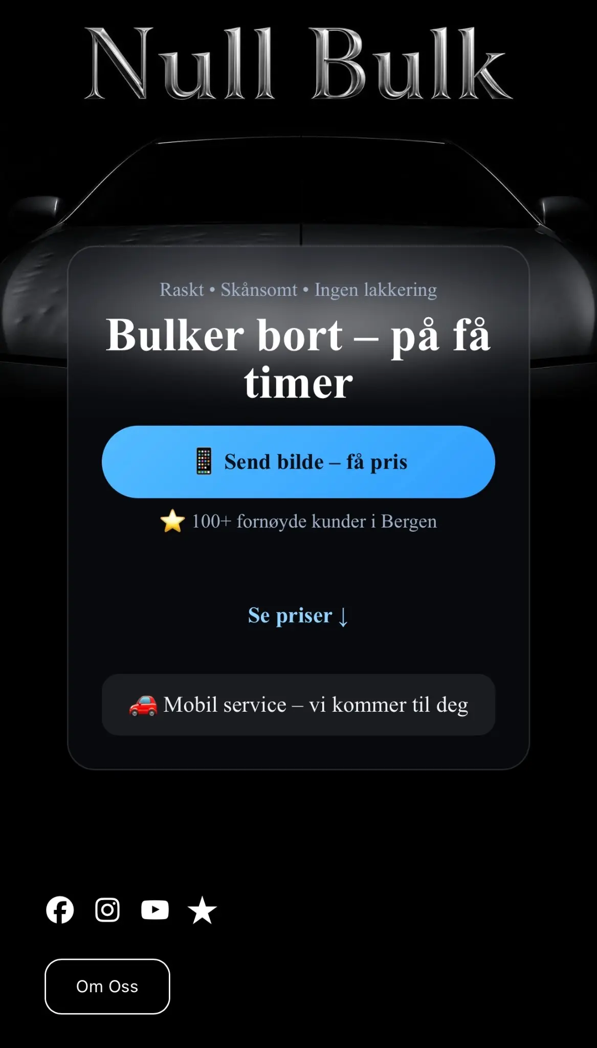 Null Bulk — mobil